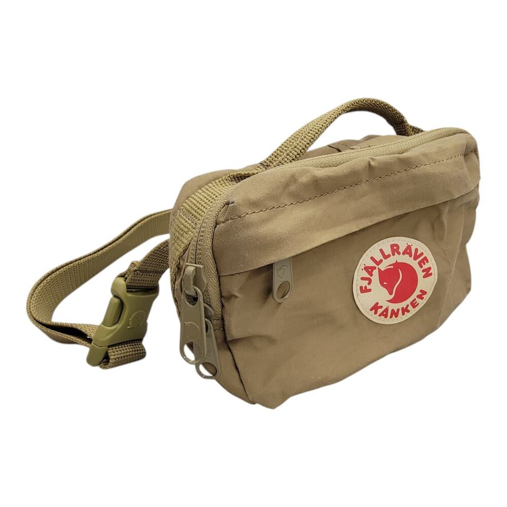 Fjallraven Kanken Hip Pack Tan Khaki Fanny Waist Bag Travel Belt Bag Unisex